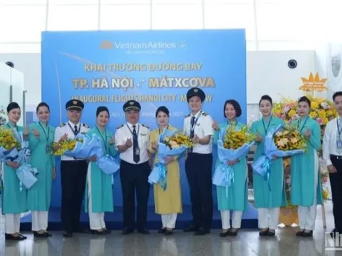 Chính thức tái lập cầu nối hàng không Hà Nội-Moscow