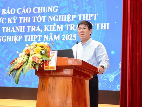 Đề thi tốt nghiệp trung học phổ thông năm 2025 được in trên giấy khổ A3