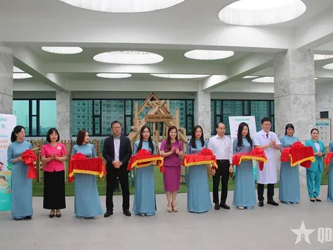 Hơn 600 bệnh nhi Hà Nội có khu vui chơi và phòng đọc sách mới