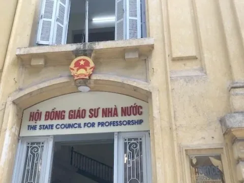 Xét công nhận Giáo sư, Phó Giáo sư trực tuyến ở một số Hội đồng ngành, liên ngành