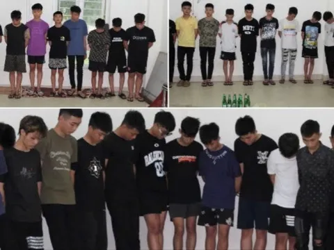 Công an Nghệ An bắt giữ nhóm đối tượng gây rối trật tự công cộng