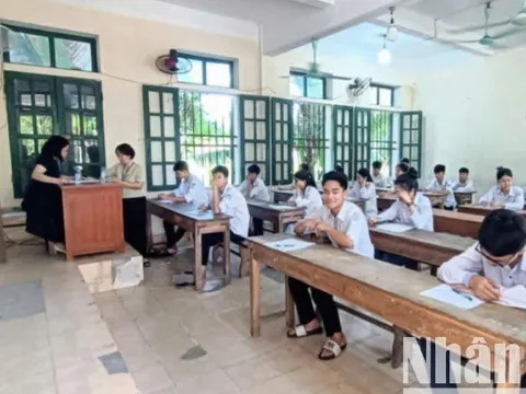 Thái Bình: Điểm chuẩn xét tuyển lớp 10 khối đại trà cao nhất là 20,50 điểm