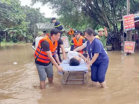 Tăng cường phòng, chống dịch bệnh trong và sau lụt bão, mưa lũ