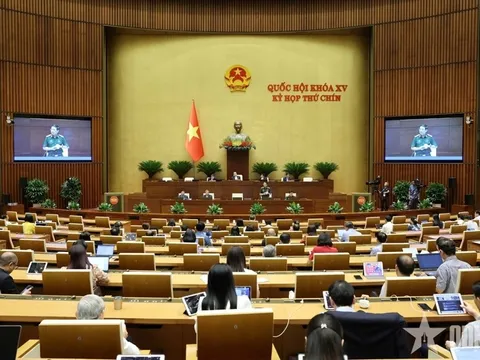 Hôm nay, Quốc hội thông qua việc sửa đổi, bổ sung một số điều của Hiến pháp năm 2013