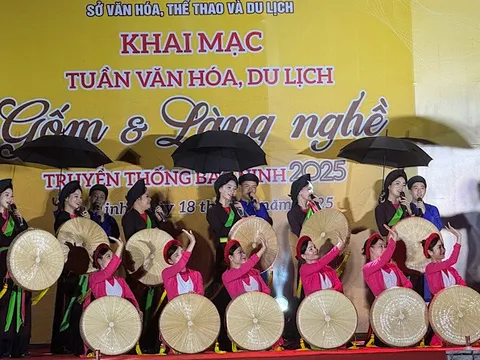 Khai mạc Tuần văn hóa, du lịch Gốm và Làng nghề truyền thống Bắc Ninh