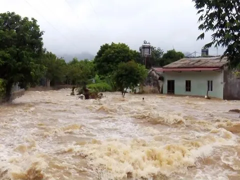 Cảnh báo mưa lớn, lũ trên các sông khu vực Bắc Bộ