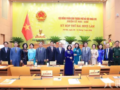 Hà Nội: Khai mạc Kỳ họp thứ 25 Hội đồng nhân nhân thành phố khóa XVI