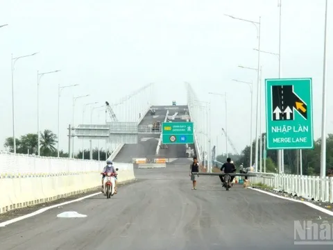 Thông xe đường Vành đai 3 nối Thành phố Hồ Chí Minh và Đồng Nai vào ngày 19/8