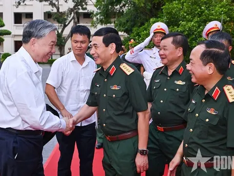 Tổng Bí thư Tô Lâm dự gặp mặt kỷ niệm 80 năm Ngày truyền thống Công an nhân dân và ngành Ngoại giao