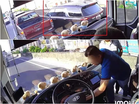 Khẩn trương xác minh người đàn ông rút chìa khóa xe khách trên Vành đai 3