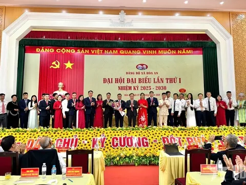 Đại hội Đảng bộ xã Hòa An (Cao Bằng) lần thứ I: Quyết tâm khai thác tiềm năng, phát triển bền vững