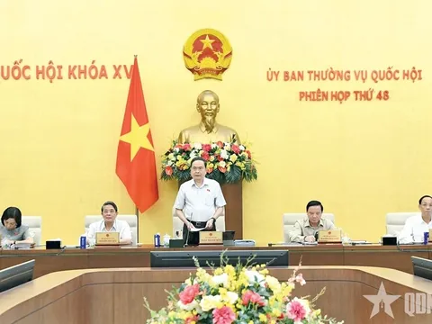 Khai mạc Phiên họp thứ 48 của Ủy ban Thường vụ Quốc hội