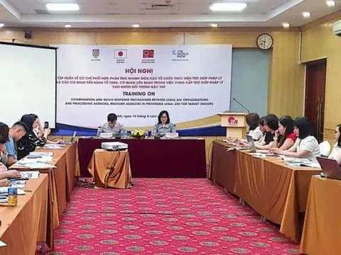 Tăng cường phối hợp, phản ứng nhanh thực hiện hiệu quả công tác trợ giúp pháp lý