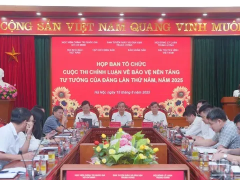 Cuộc thi chính luận về bảo vệ nền tảng tư tưởng của Đảng: Đợt sinh hoạt chính trị sâu rộng giàu ý nghĩa