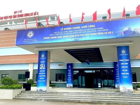 Sẵn sàng cho Lễ khánh thành Bệnh viện Phụ sản Trung ương cơ sở 2