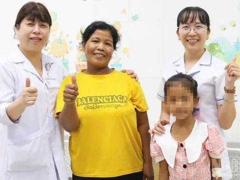 Khánh Hòa: Bệnh nhi 8 tuổi bị viêm não do virus Herpes simplex đã xuất viện
