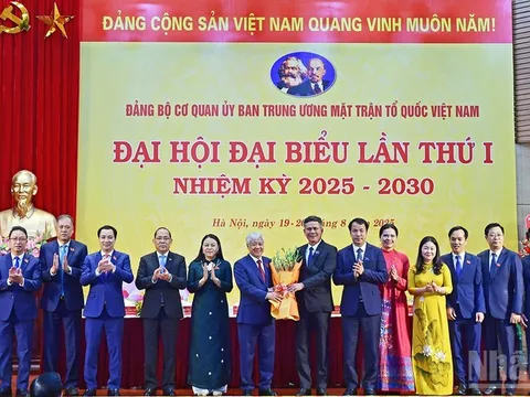 Đại hội đại biểu Đảng bộ Cơ quan Ủy ban Trung ương Mặt trận Tổ quốc Việt Nam lần thứ nhất