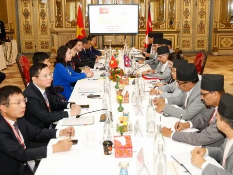 Phó Chủ tịch nước Võ Thị Ánh Xuân hội đàm với Phó Tổng thống Nepal