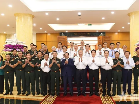 Tổng Bí thư Tô Lâm chủ trì buổi làm việc của Bộ Chính trị với Ban Thường vụ Quân ủy Trung ương