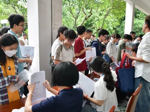 Thí sinh xác nhận nhập học trên hệ thống của Bộ Giáo dục và Đào tạo từ 25/8