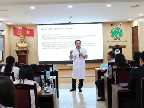 Nâng cao năng lực cán bộ y tế cho cuộc điều tra sức khỏe răng miệng toàn quốc