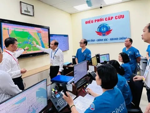 Kiểm tra công tác y tế phục vụ Lễ Sơ duyệt diễu binh, diễu hành