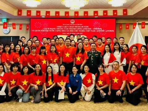 Cộng đồng Việt Nam rạng rỡ, tự hào trong Tết Độc lập tại Nhật Bản