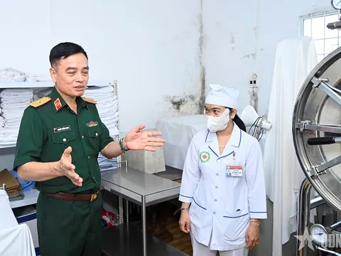 Cục Quân y khảo sát hoạt động Bệnh viện Quân dân y Cà Mau