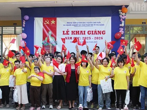 Lễ khai giảng đầu tiên của học viên người khuyết tật Đà Nẵng