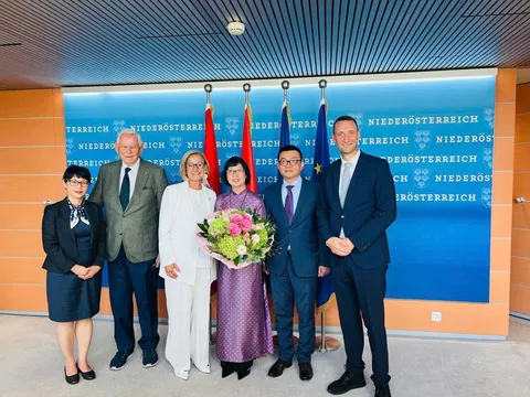 Thúc đẩy đối tác tin cậy, kết nghĩa thực chất với bang Hạ Áo