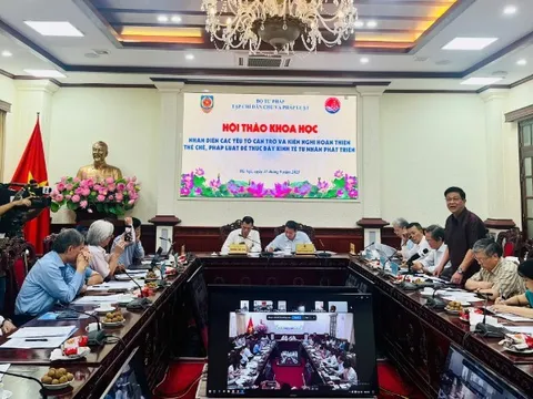 Hoàn thiện thể chế, pháp luật để thúc đẩy kinh tế tư nhân phát triển