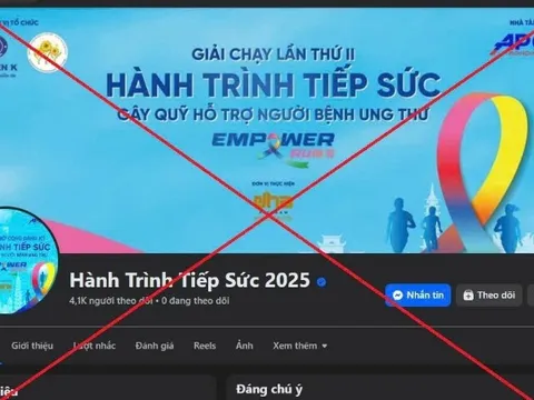 Cảnh giác với các giải chạy từ thiện có dấu hiệu lừa đảo trên mạng xã hội