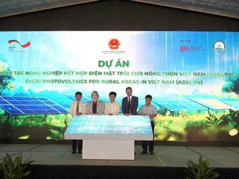 Khởi động dự án canh tác nông nghiệp kết hợp điện mặt trời cho nông thôn Việt Nam