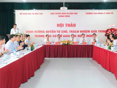 Định hướng quyền tự chủ, trách nhiệm giải trình trong các cơ sở giáo dục nghề nghiệp