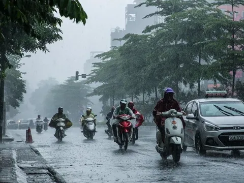 Thời tiết hôm nay (13-9): Mưa dông cục bộ vào chiều và đêm
