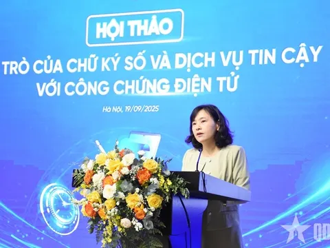 Bảo đảm niềm tin về chữ ký số trong giao dịch điện tử