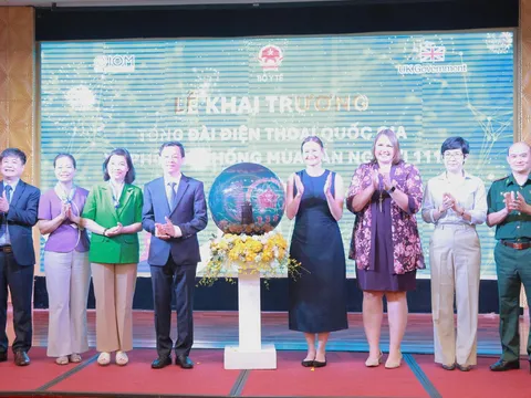 Khai trương Tổng đài điện thoại quốc gia về phòng, chống mua bán người 111