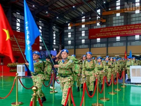 Hai đơn vị thuộc Bộ Quốc phòng xuất quân làm nhiệm vụ gìn giữ hòa bình Liên hợp quốc