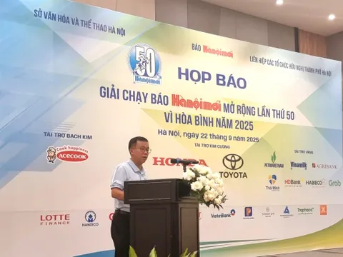 Sắp diễn ra Chung kết Giải chạy Báo Hànộimới mở rộng lần thứ 50 - Vì hòa bình năm 2025