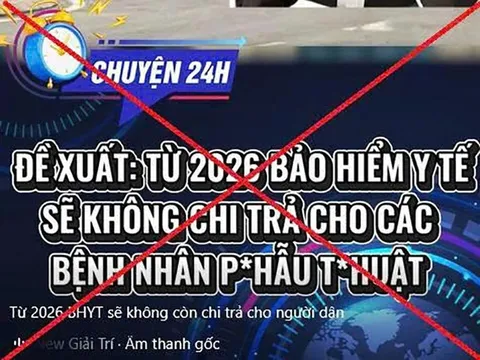 Bảo hiểm xã hội Việt Nam cảnh báo tin giả về chính sách bảo hiểm y tế