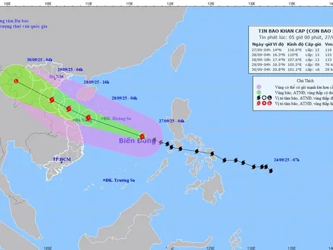 Công điện của Thủ tướng Chính phủ về việc tập trung ứng phó bão số 10