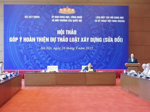 Tháo gỡ điểm nghẽn thể chế, tạo động lực mới cho ngành xây dựng