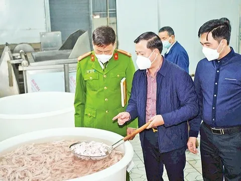 Siết chặt quản lý, bảo đảm an toàn thực phẩm