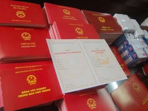 Đề xuất nhiều điểm mới trong quản lý văn bằng, chứng chỉ