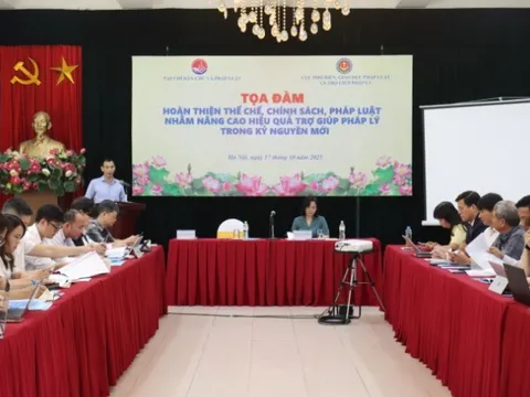 Hoàn thiện thể chế, nâng cao hiệu quả trợ giúp pháp lý trong kỷ nguyên mới