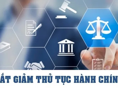 Đơn giản hóa thủ tục hành chính dựa trên dữ liệu