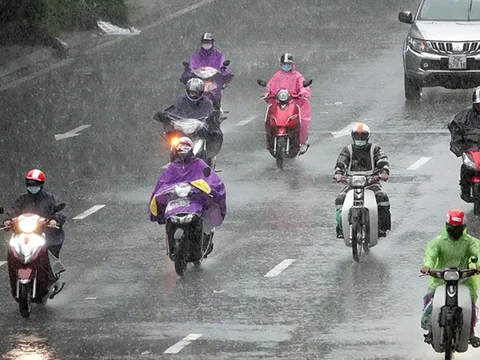 Thời tiết hôm nay (24-10): Bắc Bộ có mưa vài nơi, đêm và sáng trời rét