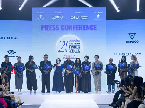 Aquafina Vietnam International Fashion Week Thu Đông 2025 tôn vinh bản sắc thời trang Việt với 20 show diễn