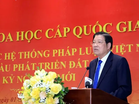 Xây dựng cấu trúc hệ thống pháp luật phải cân đối, hài hòa, hợp lý giữa các lĩnh vực