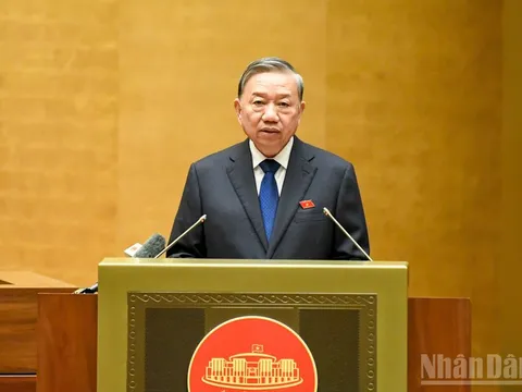 Tổng Bí thư Tô Lâm gợi mở 7 nhóm nội dung để đại biểu Quốc hội góp ý dự thảo Văn kiện Đại hội XIV